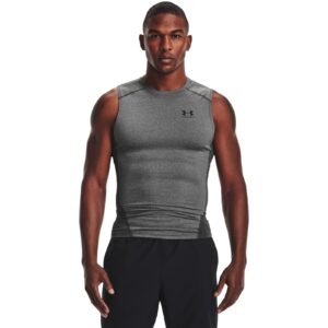Trikó Under Armour Hg Armour Comp Sl Carbon Heather/ Black S-alacsony-ár
