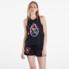 Trikó Under Armour Project Rock W Neon Flame Tank Black/ Black M-alacsony-ár