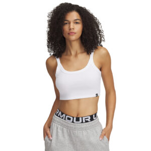 Trikó Under Armour Rival Rib Baby Tank White/ White S-alacsony-ár