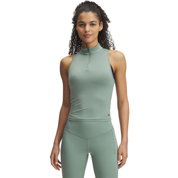 Trikó Under Armour Vanish Elite Vent Tank Silica Green/ Iridescent XS-alacsony-ár