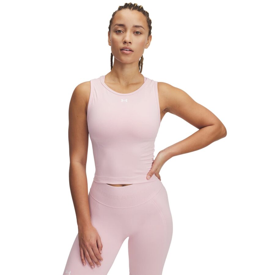 Trikó Under Armour Vanish Seamless Tank Prime Pink/ White XS-alacsony-ár