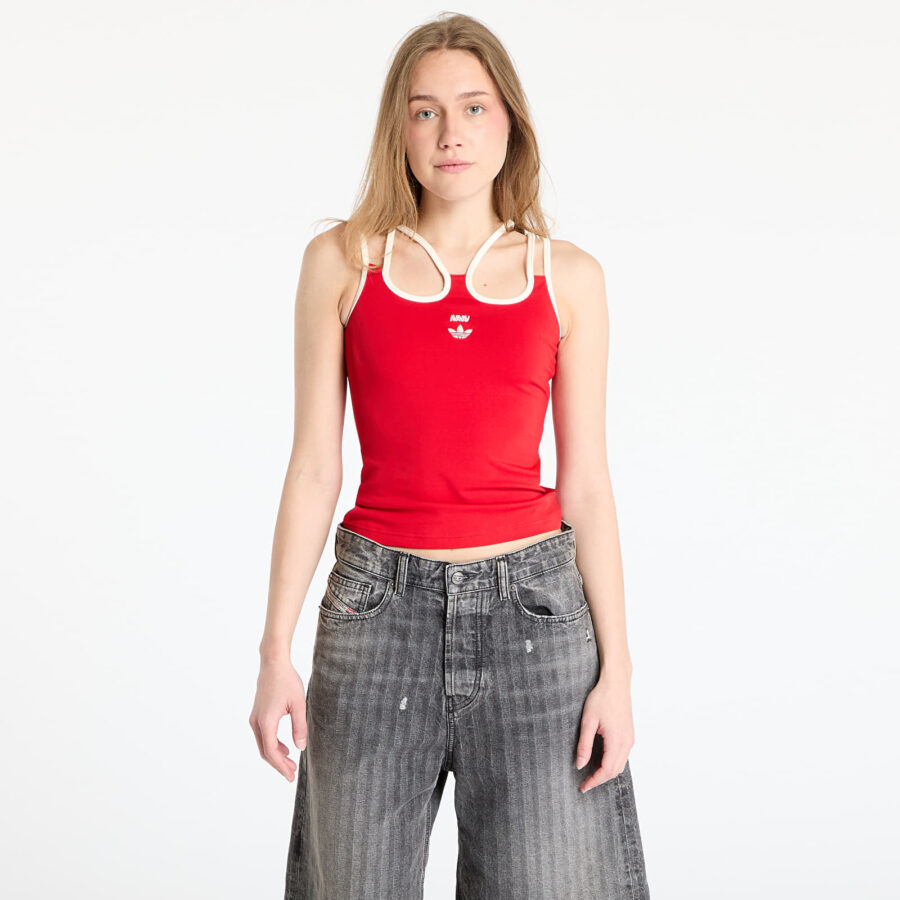 Trikó adidas x Avavav Strap Tank Top Red/ Better Scarlet XS-alacsony-ár