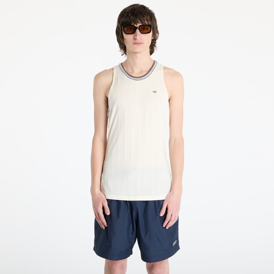 Trikó adidas x Clot Rib Tank Top Cream White S-alacsony-ár