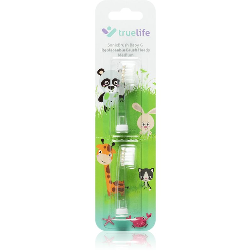 TrueLife SonicBrush Baby G Heads Medium csere fejek a fogkeféhez TrueLife SonicBrush Baby G 2 db-Ár
