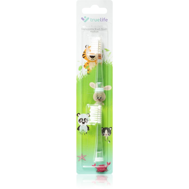 TrueLife SonicBrush Kid G Heads Medium csere fejek a fogkeféhez TrueLife SonicBrush Kid G 2 db-Ár