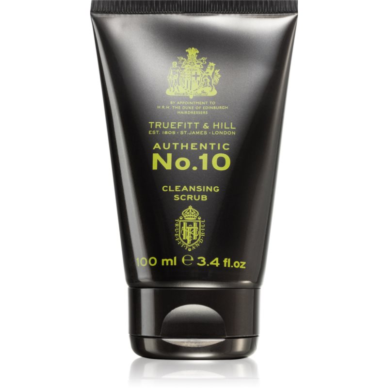 Truefitt & Hill No. 10 Cleansing Scrub arcpeeling uraknak 100 ml-Ár