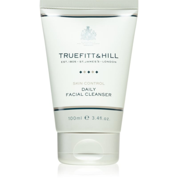 Truefitt & Hill Skin Control Facial Cleanser finom állagú tisztító krém uraknak 100 ml-Ár