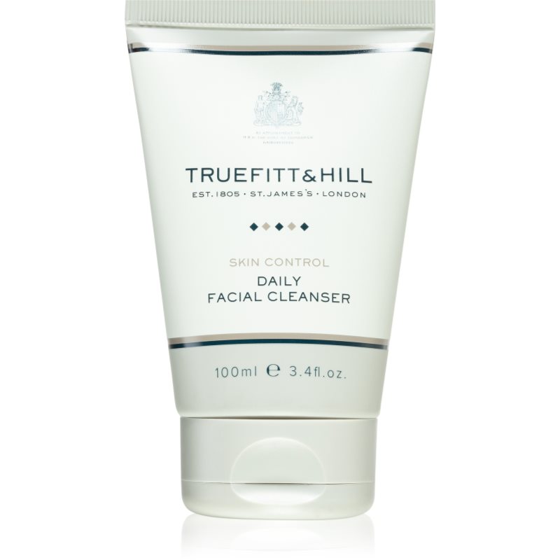 Truefitt & Hill Skin Control Facial Cleanser finom állagú tisztító krém uraknak 100 ml-Ár