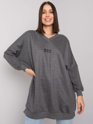 Tunic-RV-TU-7278.81P-Dark Grey Tunic-RV-TU-7278.81P-Dark Grey