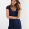 Tunic navy blue Yups amu0545. R98