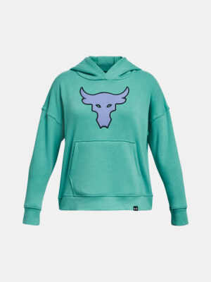 Turquoise Under Armour Pjt Rck Brhma Bull Fleece HD Sweatshirt