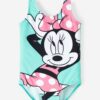 Turquoise girl's swimsuit name it Mosa Minnie - Girls