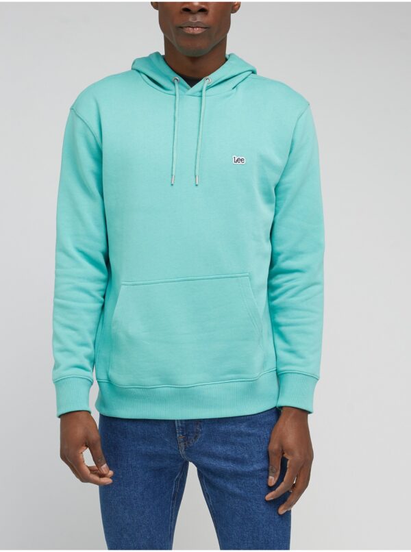 Turquoise men's hoodie Lee - Men