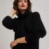 Turtleneck sweater dress