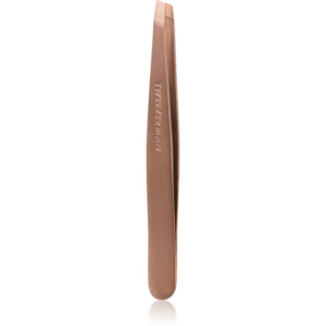 Tweezerman Studio Collection ferde végű szemöldökcsipesz Rose Gold 1 db-Ár