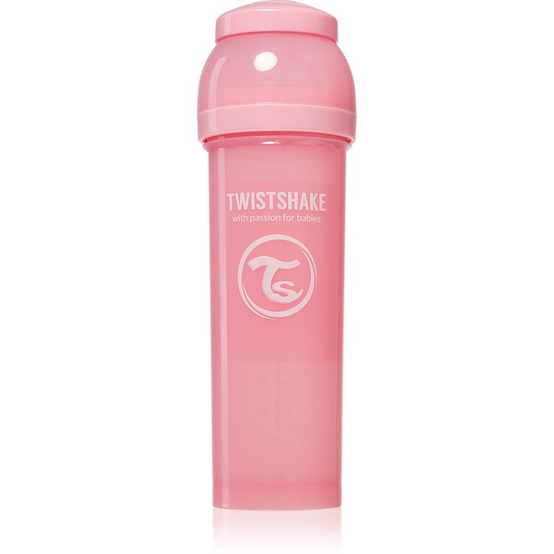 Twistshake Anti-Colic TwistFlow cumisüveg Pink 4 m+ 330 ml-Ár