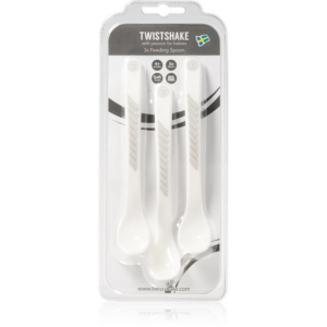 Twistshake Feeding Spoons kiskanál White 4 m+ 3 db-Ár
