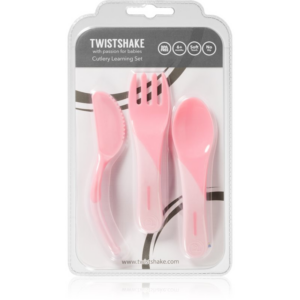 Twistshake Learn Cutlery étkészlet Pink 6 m+ 3 db-Ár