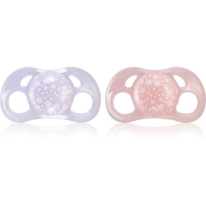 Twistshake Orthodontic 6m+ cumi Pink+Purple 2 db-Ár