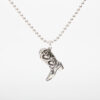 TwoJeys Boot Necklace Silver Universal-alacsony-ár