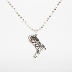 TwoJeys Boot Necklace Silver Universal-alacsony-ár