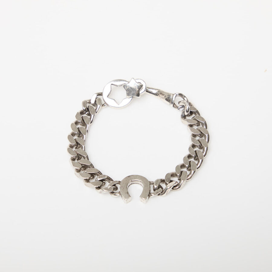 TwoJeys Horseshoe Bracelet Silver 20 cm-alacsony-ár