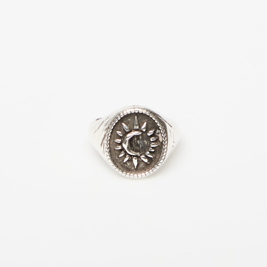 TwoJeys Midnight Ring Silver 52 mm-alacsony-ár