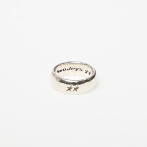 TwoJeys Signature Ring Silver 58 mm-alacsony-ár