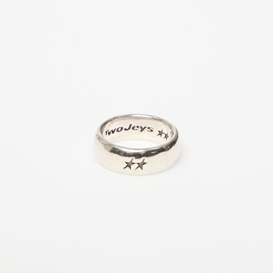 TwoJeys Signature Ring Silver 58 mm-alacsony-ár