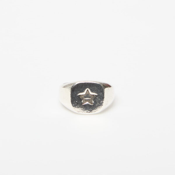 TwoJeys Star Signet Silver 58 mm-alacsony-ár