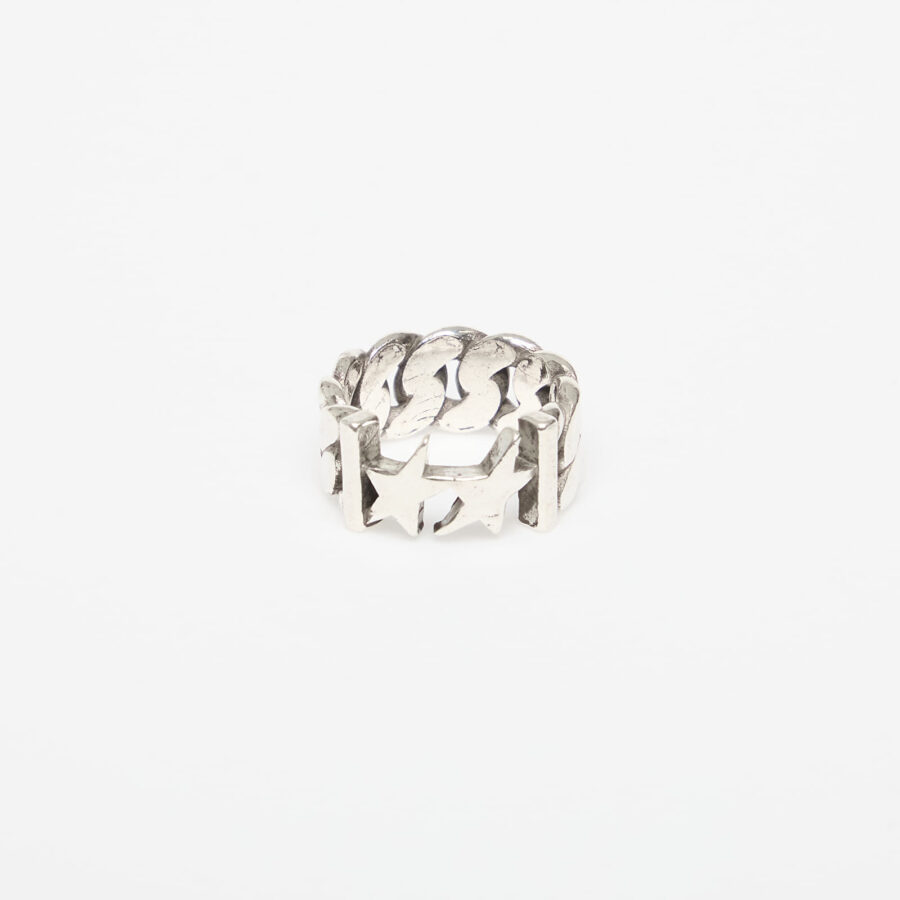 Twojeys Cuban Icon Ring Silver 56 mm-alacsony-ár