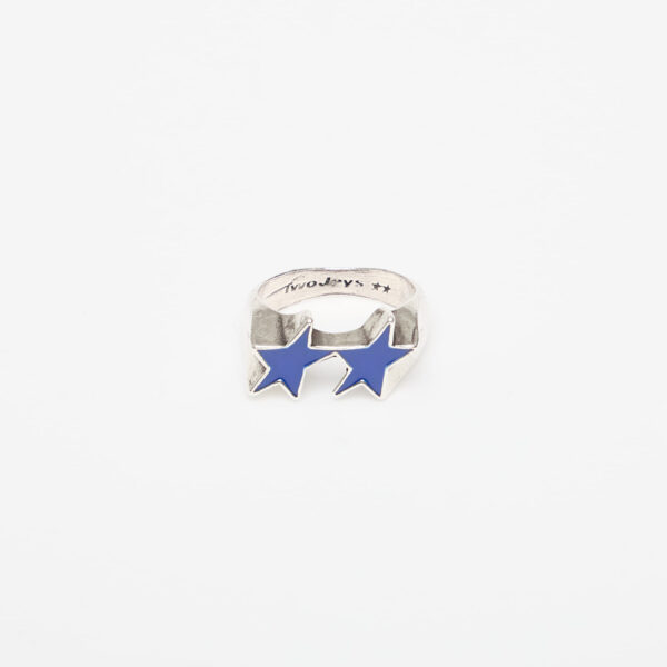 Twojeys Icon Enameled Single Ring Silver 60 mm-alacsony-ár