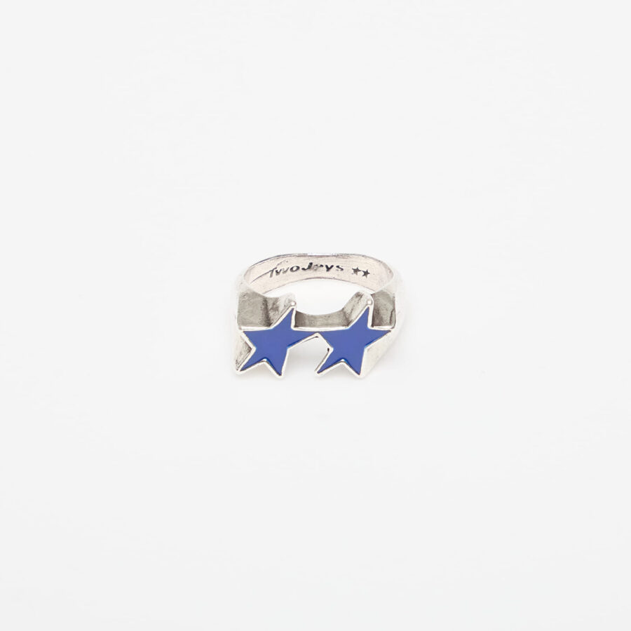 Twojeys Icon Enameled Single Ring Silver 60 mm-alacsony-ár