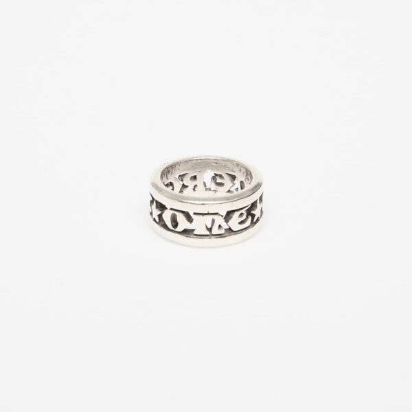 Twojeys Scripted Ring Silver 60 mm-alacsony-ár