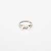 Twojeys Superstar Signed Ring Silver 62 mm-alacsony-ár