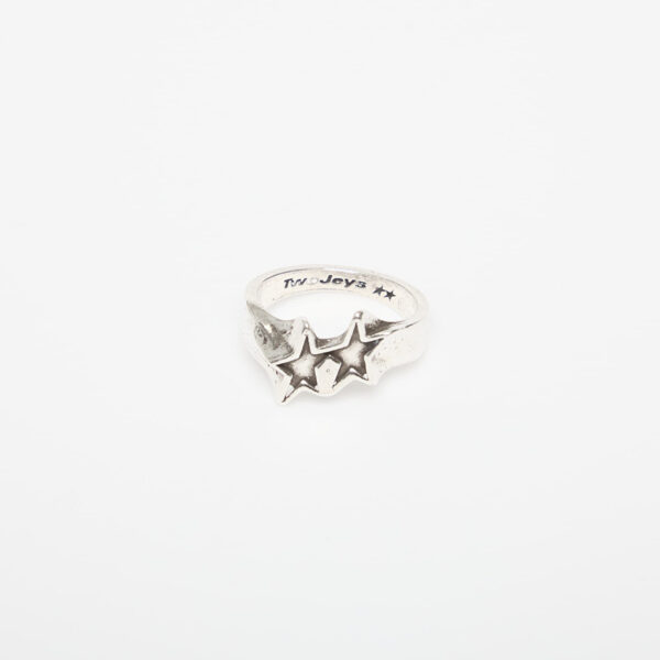 Twojeys Tilted Icon Ring Silver 58 mm-alacsony-ár
