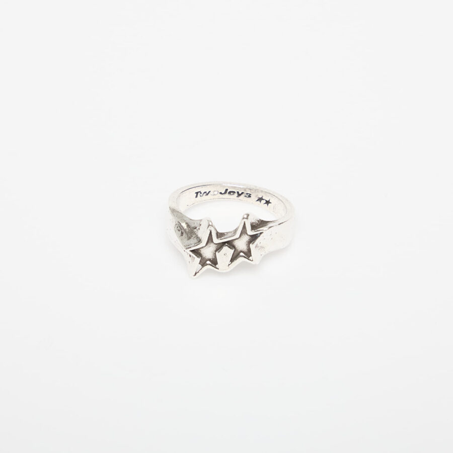 Twojeys Tilted Icon Ring Silver 58 mm-alacsony-ár