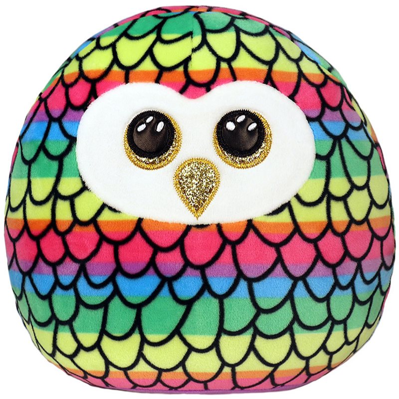 Ty Squishy Beanies Owen plüsspárna Multicolor Owl 3y+ 22 cm-Ár
