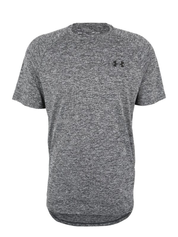 UNDER ARMOUR Funkcionális felső 'Tech 2.0'  szürke melír / fekete