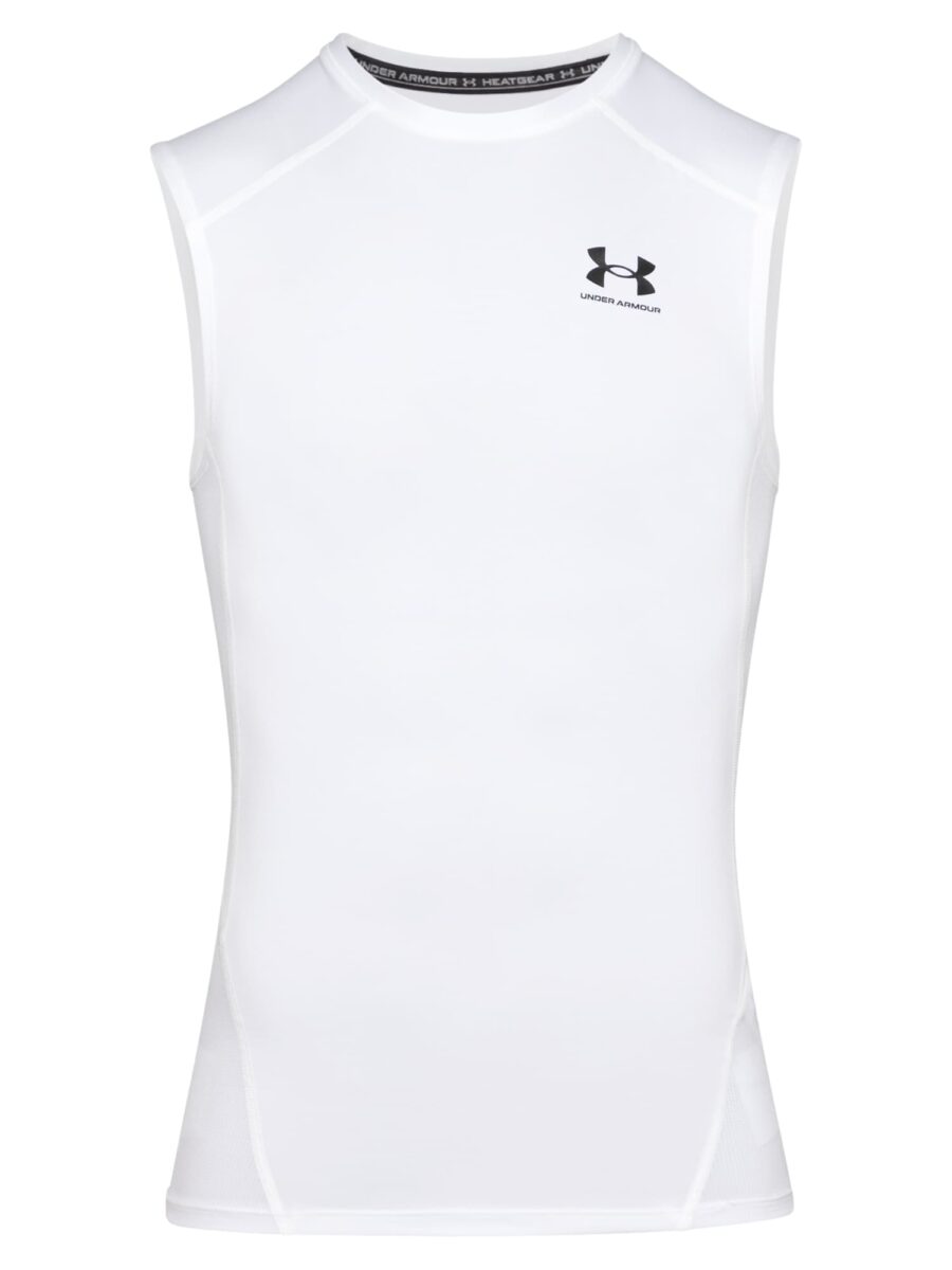 UNDER ARMOUR Funkcionális felső  fekete / fehér-hu