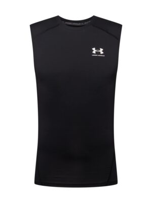 UNDER ARMOUR Funkcionális felső  fekete / fehér-hu