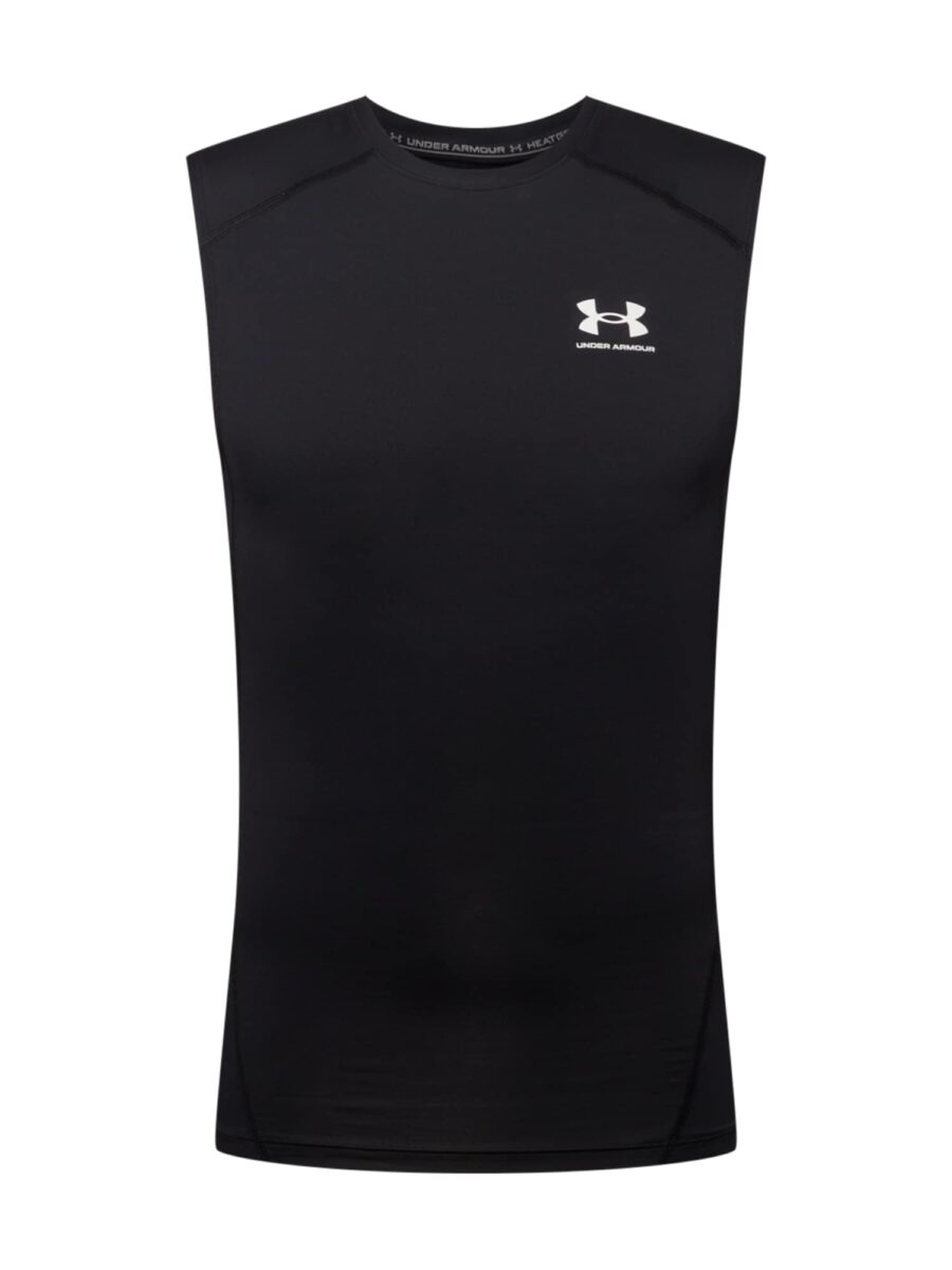 UNDER ARMOUR Funkcionális felső  fekete / fehér-hu