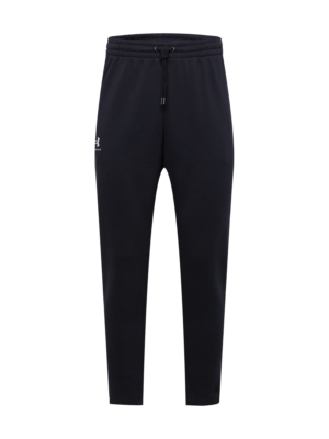 UNDER ARMOUR Sportnadrágok 'Essential'  fekete / fehér-Hungary