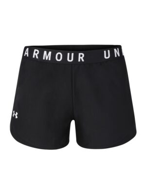 UNDER ARMOUR Sportnadrágok 'Play Up 3.0'  fekete / fehér-hu