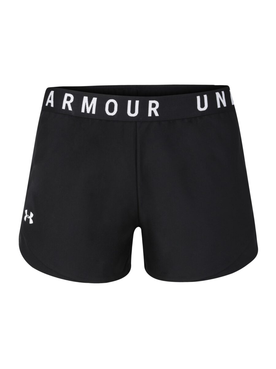UNDER ARMOUR Sportnadrágok 'Play Up 3.0'  fekete / fehér-hu