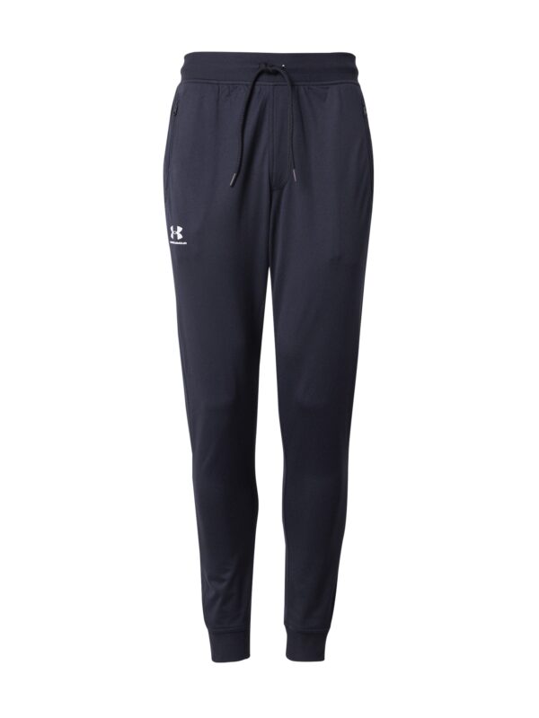 UNDER ARMOUR Sportnadrágok  fekete / fehér