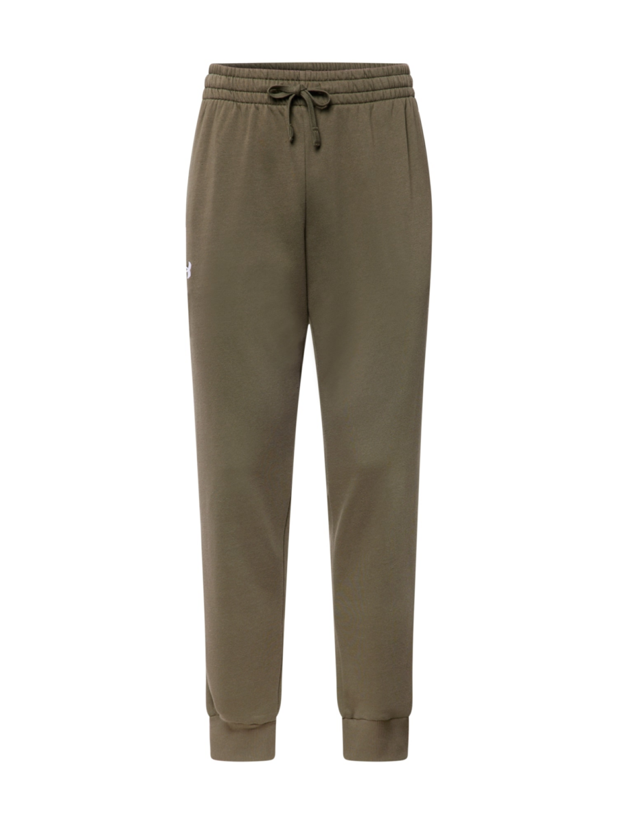 UNDER ARMOUR Sportnadrágok  khaki / fehér-Ár