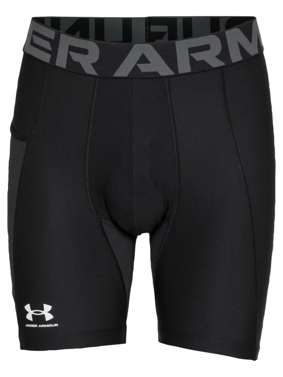UNDER ARMOUR Sportnadrágok  szürke / fekete / fehér-hu