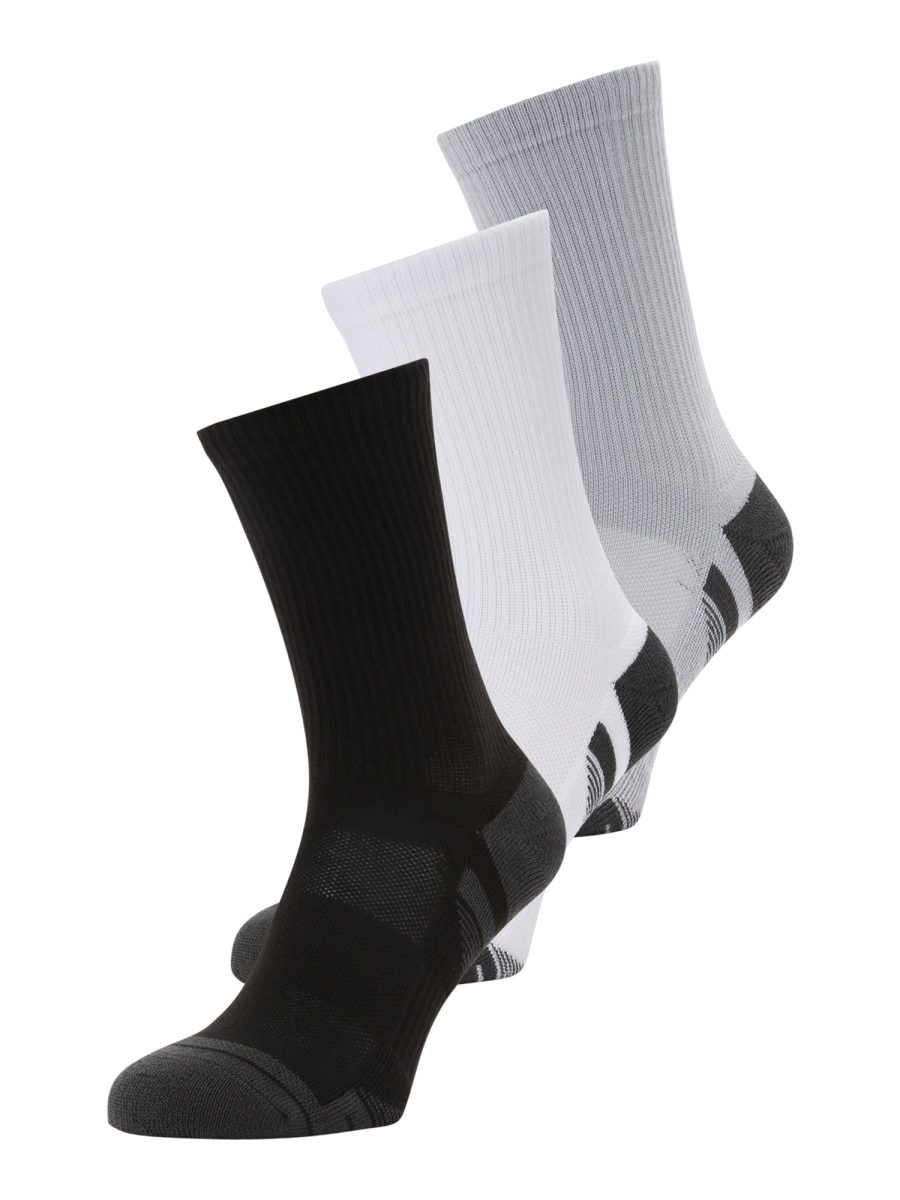 UNDER ARMOUR Sportzoknik 'Tech'  szürke / fekete / fehér-Ár