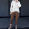UR/CEO Brown cargo pants with patch pockets Nuala